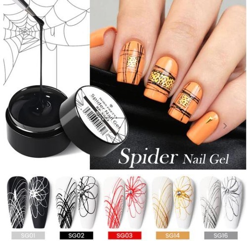 Born pretty spider nail gel - nail, uv