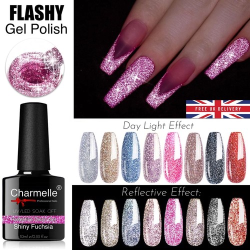 Smalto riflettente disco - disco, gel