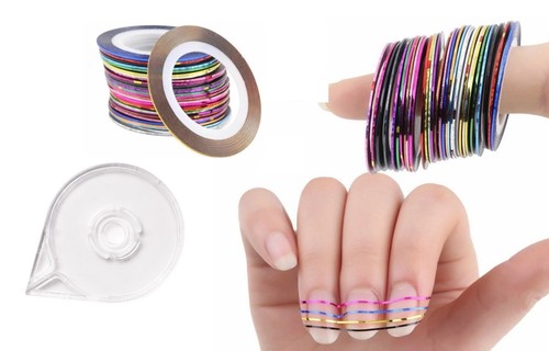 Nastro strisce nail - nastro,