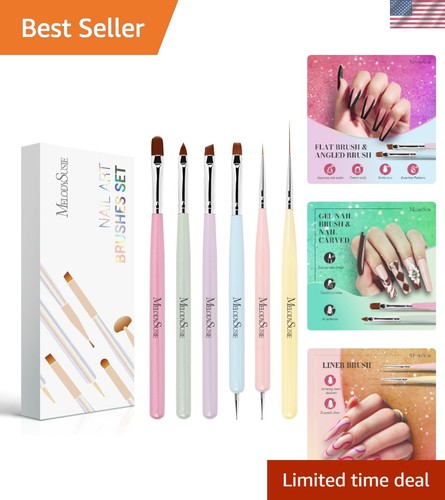 Set pennelli nail art - pennelli,